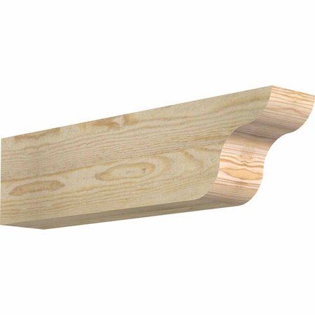 Ekena Millwork Carmel Rough Sawn Rafter Tail, Douglas Fir, 4"W x 6"H x 24"L RFT04X06X24CAR00RDF